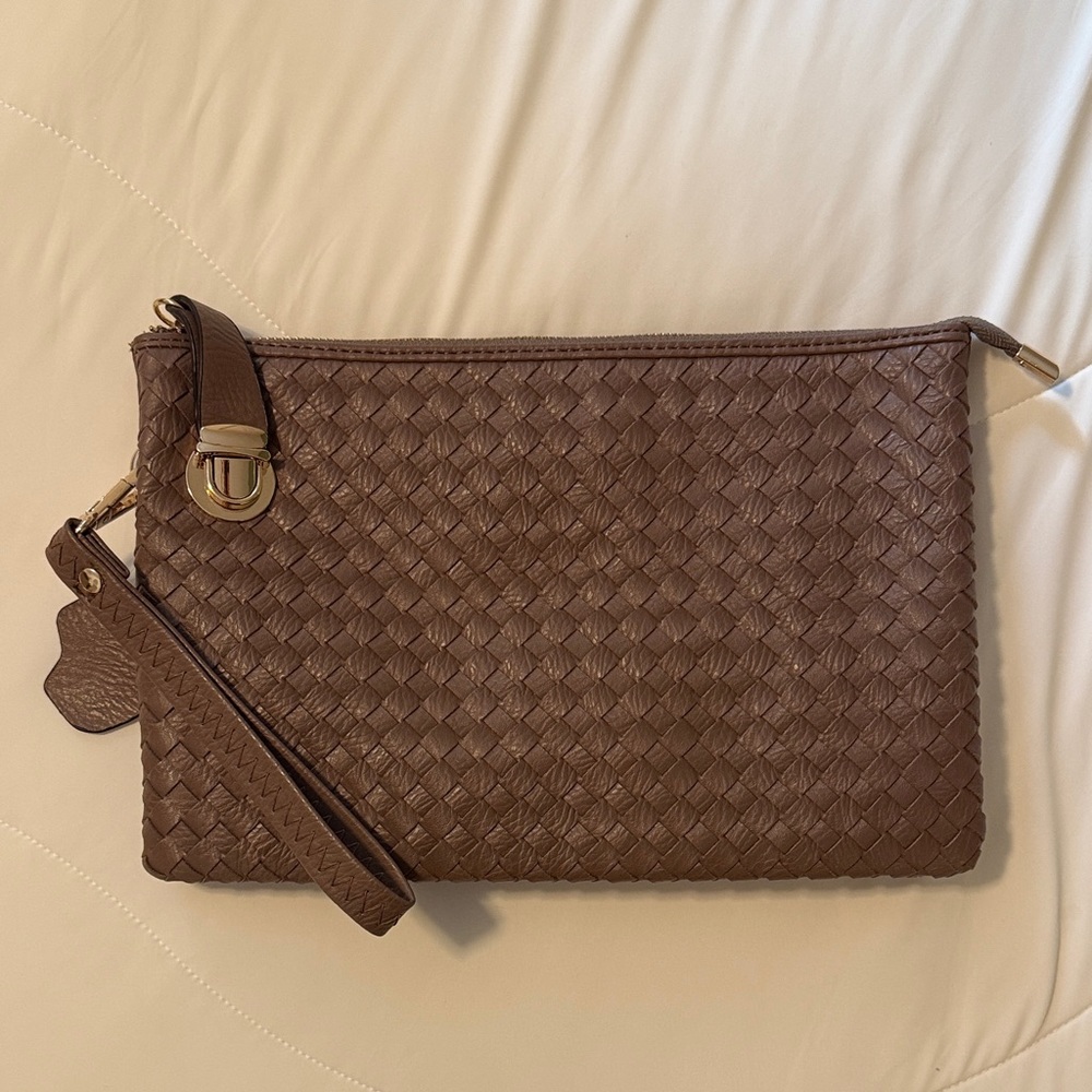Woven Wristlet and Crossbody